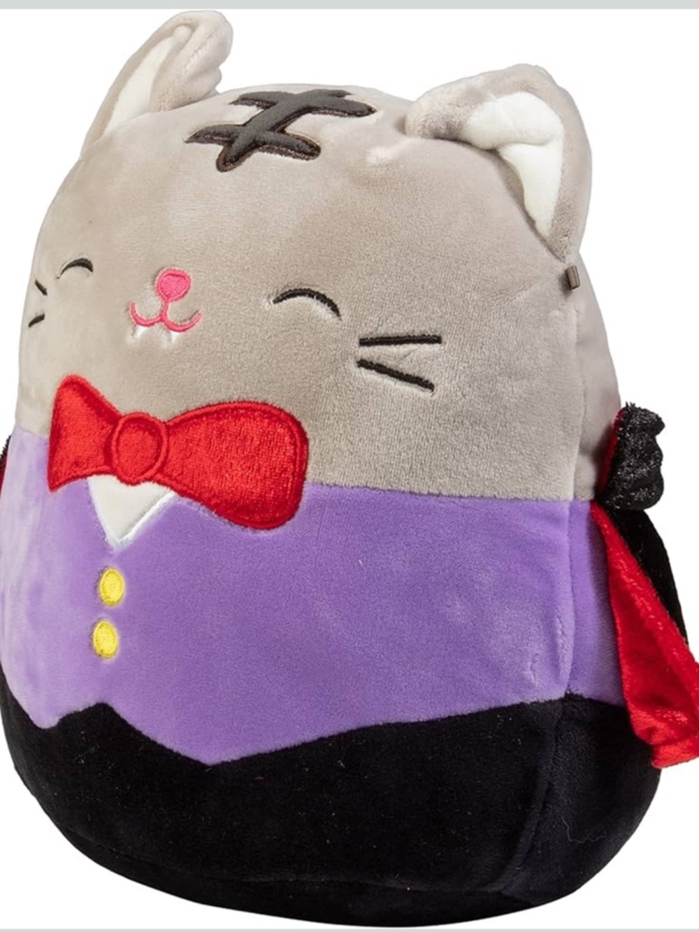 Squishmallow 8" Tally The Vampire Cat - Halloween Official Kellytoy